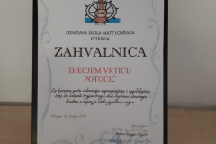 zahvalnica